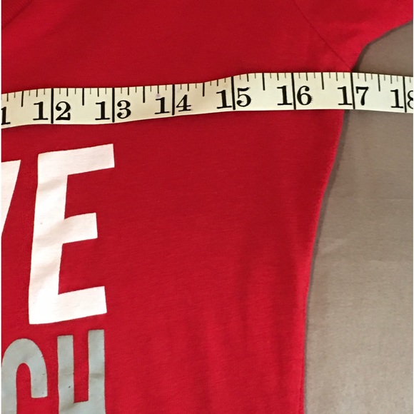 Pro Edge Texas Tech T-shirt with white long sleeves/deep V neck, college - Picture 4 of 4